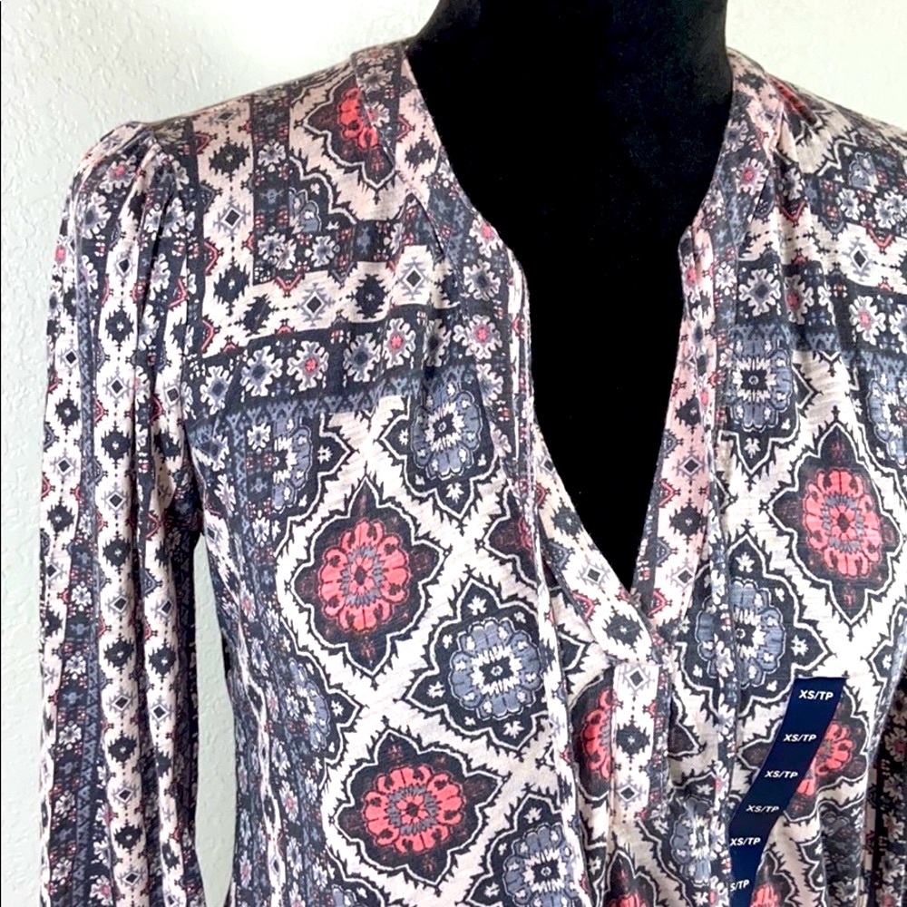 [ LUCKY BRAND ] Boho Long Sleeve Top - Picture 3 of 7